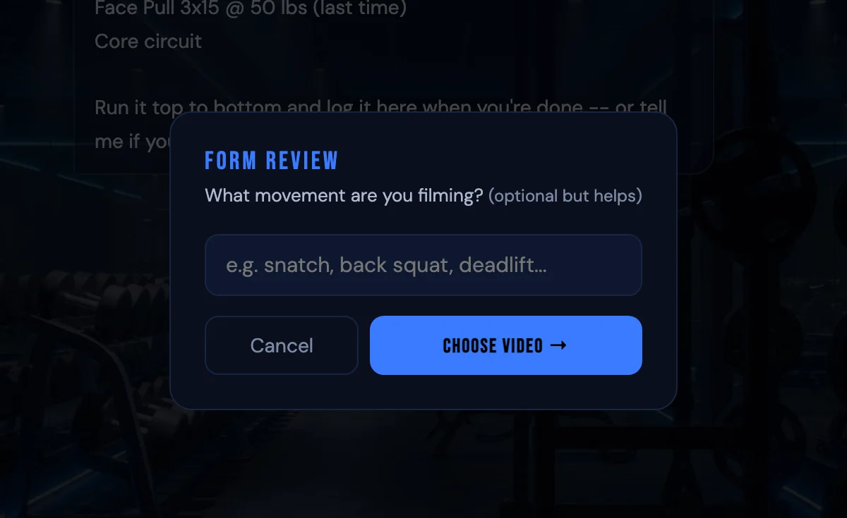 Video Form Review: Wilco app screenshot